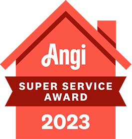 Angi's award for Super Service in 2023