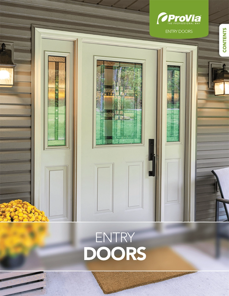 ProVia entry door.